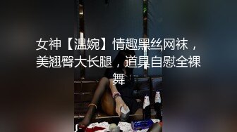 女神【温婉】情趣黑丝网袜，美翘臀大长腿，道具自慰全裸舞