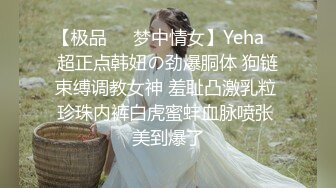 【极品❤️梦中情女】Yeha✨ 超正点韩妞の劲爆胴体 狗链束缚调教女神 羞耻凸激乳粒 珍珠内裤白虎蜜蚌血脉喷张 美到爆了