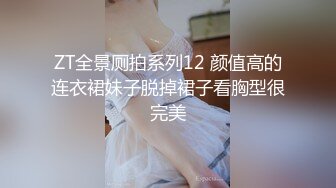 ZT全景厕拍系列12 颜值高的连衣裙妹子脱掉裙子看胸型很完美