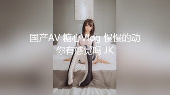 国产AV 糖心Vlog 慢慢的动你有感觉吗 JK