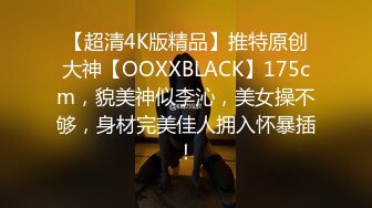 【超清4K版精品】推特原创大神【OOXXBLACK】175cm，貌美神似李沁，美女操不够，身材完美佳人拥入怀暴插！