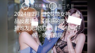 2024年2月，校花级女神，极品反差婊，【最后的晚安】，被炮友无套狂操，肛交插得好疼，喷水撒尿