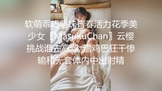 软萌乖巧萌妹青春活力花季美少女〖MasukuChan〗云樱挑战谁先高潮, 遭鸡巴狂干惨输和无套体内中出射精